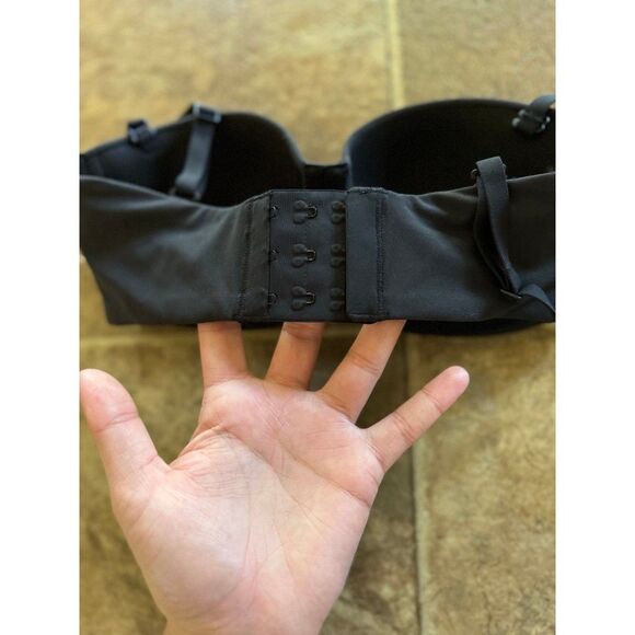 Skims Fits Everybody Strapless Bra Onyx Size 32C - Picture 7 of 10